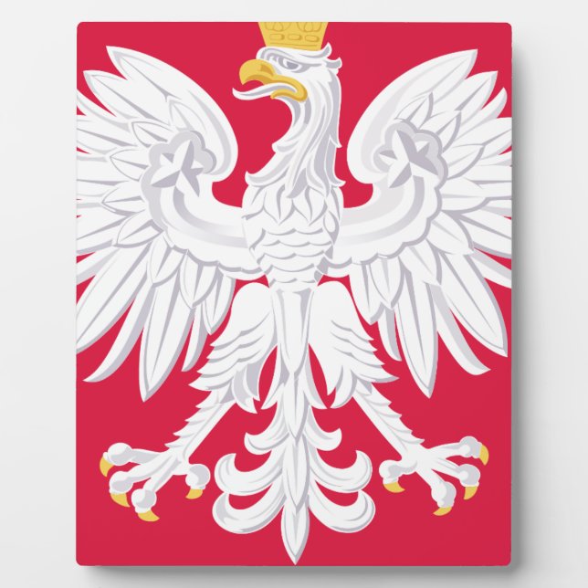 Poland Polish coat of arms Plaque (Front)