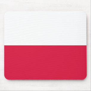 Poland (Polish) Flag Mouse Pad