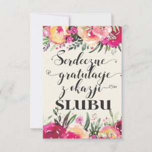 Poland Polish Wedding Wishes