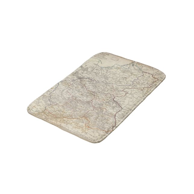 Poland Polska Bath Mat (Angled)