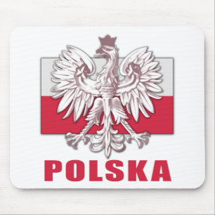 Poland Polska Coat of Arms Mouse Pad