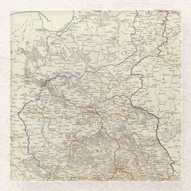 Poland Polska Glass Coaster (Front)