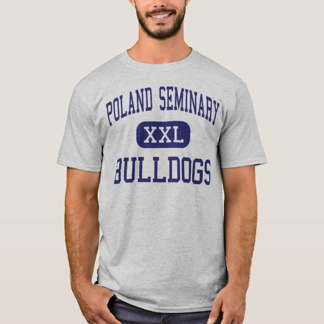 Poland Seminary - Bulldogs - High - Youngstown T-Shirt (Front)