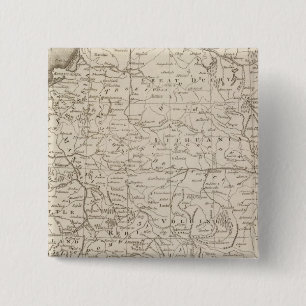 Poland, Shewing the Claims of Russia 15 Cm Square Badge