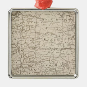 Poland, Shewing the Claims of Russia Metal Tree Decoration