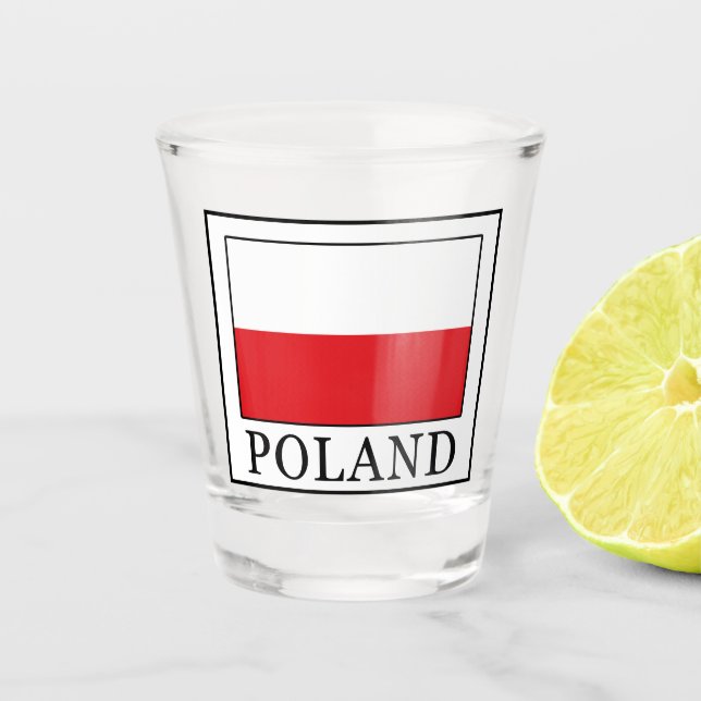 Poland Shot Glass (Front)
