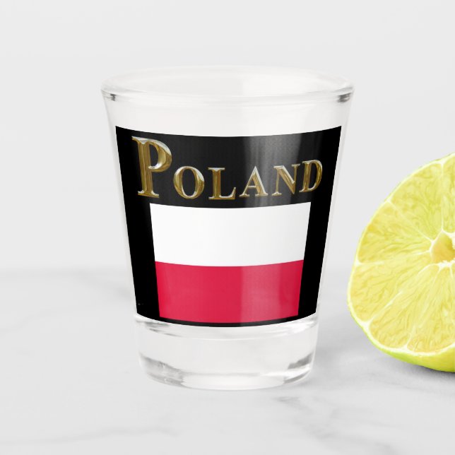 POLAND SHOT GLASS (Front)