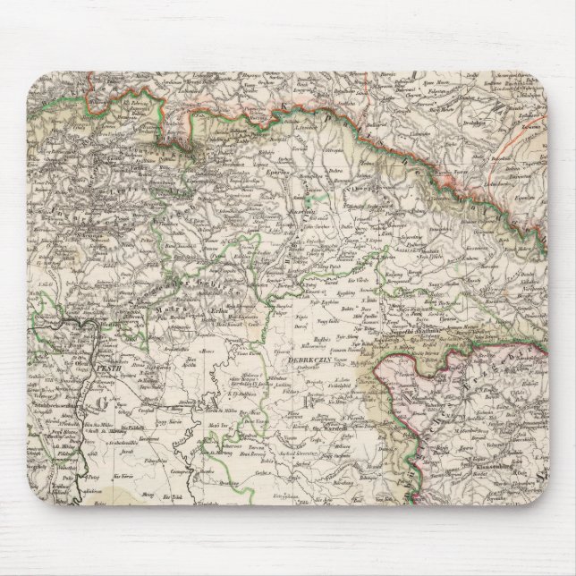 Poland, Slovakia Mouse Pad (Front)