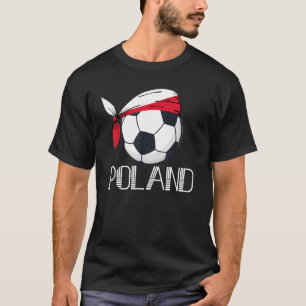 Poland Soccer Polish Football  Soccer T-Shirt