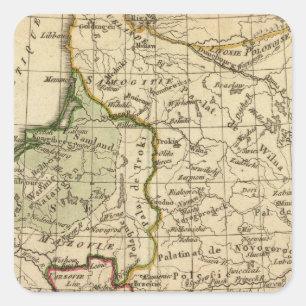 Poland Square Sticker