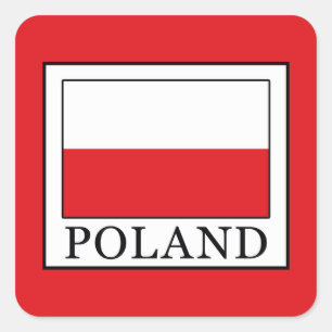 Poland Square Sticker
