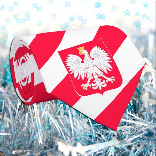 Poland Ties, fashion Polish Flag business Tie (Creator Uploaded)