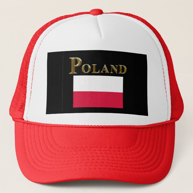 POLAND TRUCKER HAT (Front)