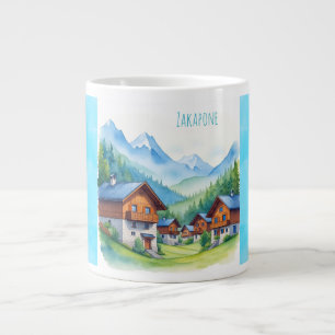 Poland, Zakapone City in Southern Poland Large Coffee Mug