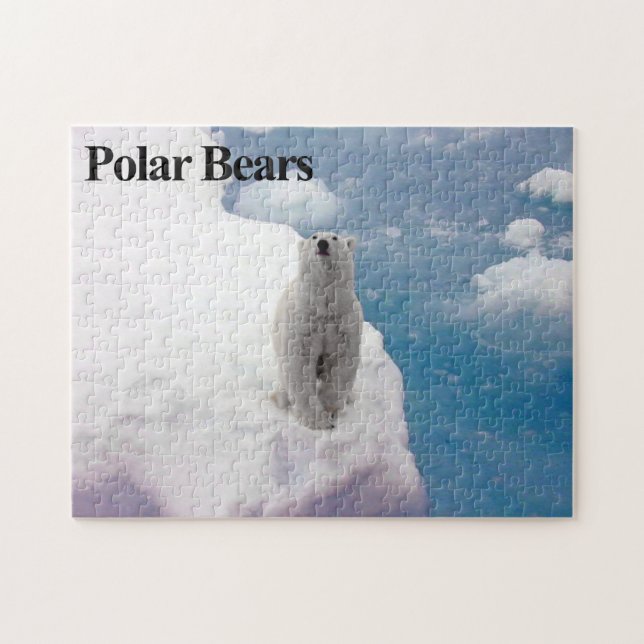 Polar Bear 4 Jigsaw Puzzle (Horizontal)