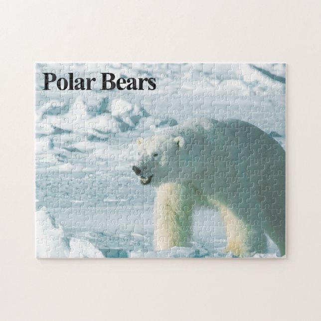 Polar Bear 8 Jigsaw Puzzle (Horizontal)