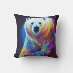 Polar Bear  Animal Discovery Adventure Nature  Cushion