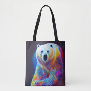 Polar Bear Animal Discovery Adventure Nature Tote Bag