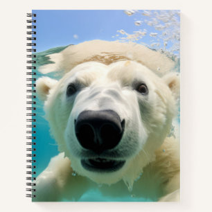 Polar Bear Animal Fun Nature Playing Notebook