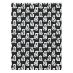 Polar Bear Animal Pattern Design Tablecloth