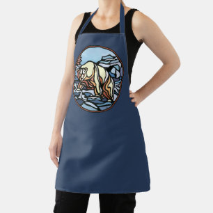 Polar Bear Aprons Tribal Bear Art Aprons & Gifts