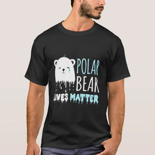 Polar Bear Arctic Save The Polar Bears Animals End T-Shirt | Zazzle