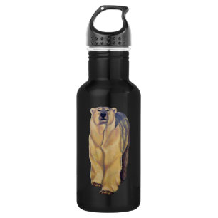 Polar Bear Art Bear Art Sport Bottle