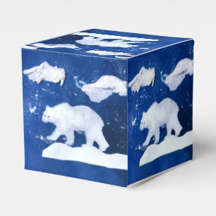 Polar Bear "Art by Kids" Favour Box