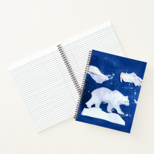Polar Bear "Art by Kids" Notebook