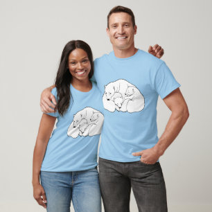 Polar Bear Art T-shirt Plus Size Baby Bear Shirts