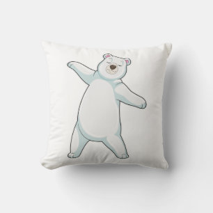 Polar bear at Yoga Fitness in Standing Cushion
