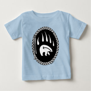 Polar Bear Baby Shirt Tribal Bear Baby Tee
