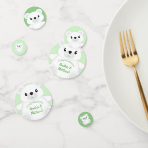 Polar Bear Baby Shower Confetti