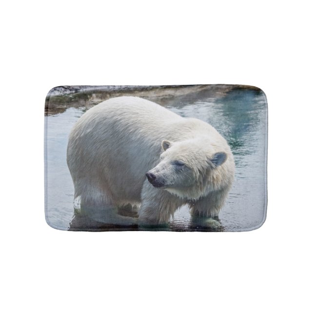 Polar Bear Bath Mat (Front)
