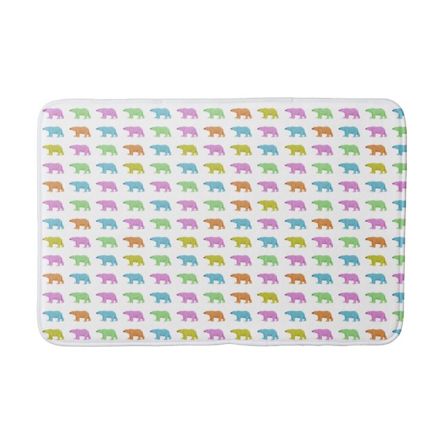 Polar Bear Bath Mat (Front)