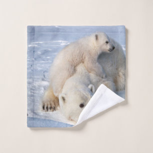 Polar Bear Bathroom Towel Sets
