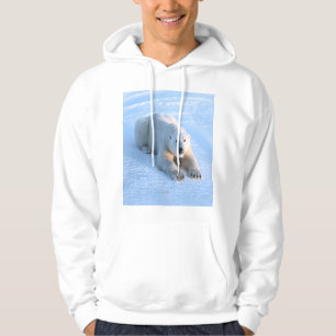 Polar Bear Blue Hoodie