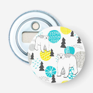 Polar bear bottle opener