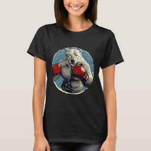 Polar Bear Boxer Fighter Boxing T-Shirt