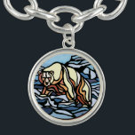 Polar Bear Bracelet Wildlife Art Bear Jewellery<br><div class="desc">Polar Bear Bracelet Art Bear Bracelet & Native Art Jewellery Classic Canadian Wildlife Art Bracelet Native Polar Bear Art Keepsakes Jewellery Rings Necklaces Charms & Bear Art Bracelets Bear Cubs Gifts for Men Women Kids Home & Office Beautiful Personalised Tribal Bear Bracelets Jewellery Gifts Click "Customise" to Add Text Choose...</div>