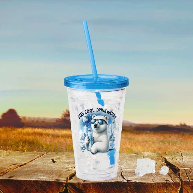 Polar Bear Buddy  Acrylic Tumbler (Creator Uploaded)