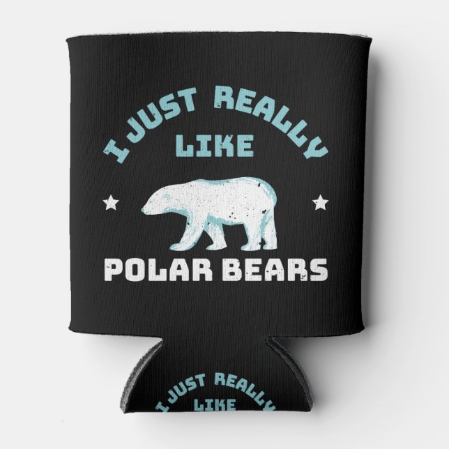 Polar Bear Can Cooler (Front)