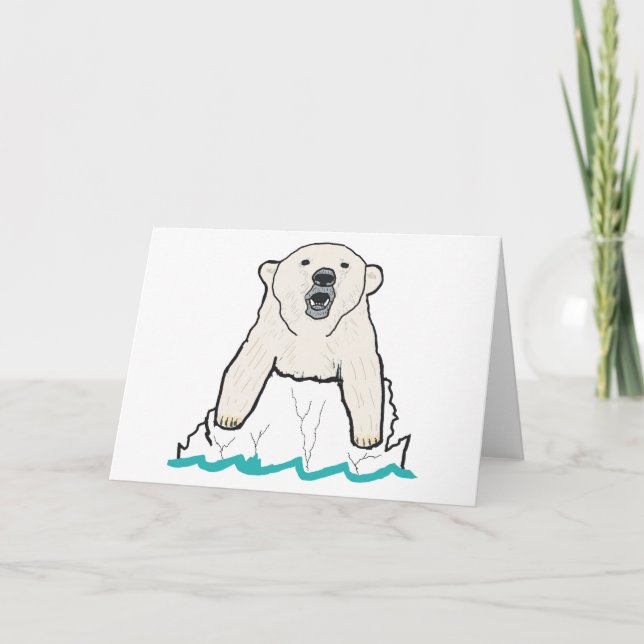 Polar Bear Card (Front)