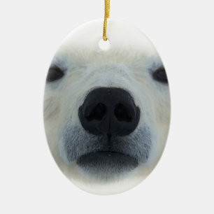 Polar Bear Ceramic Tree Decoration