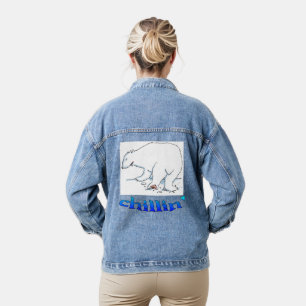 Polar Bear chill women denim jacket
