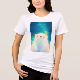 Polar Bear Chilling Charm Tri-Blend Shirt