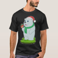 Polar bear Christmas Christmas bell