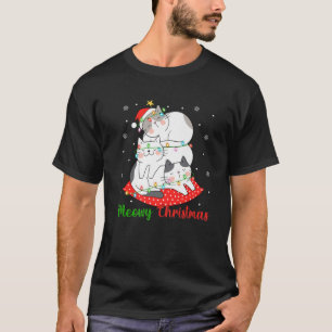 Polar Bear Christmas Halloween Costume Hallothanks T-Shirt