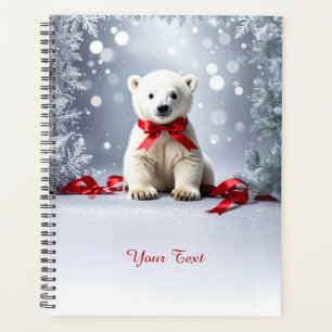 Polar Bear Christmas Holiday Planner