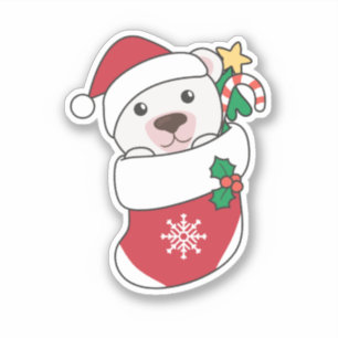 Polar Bear Christmas Snow Winter Animals Polar